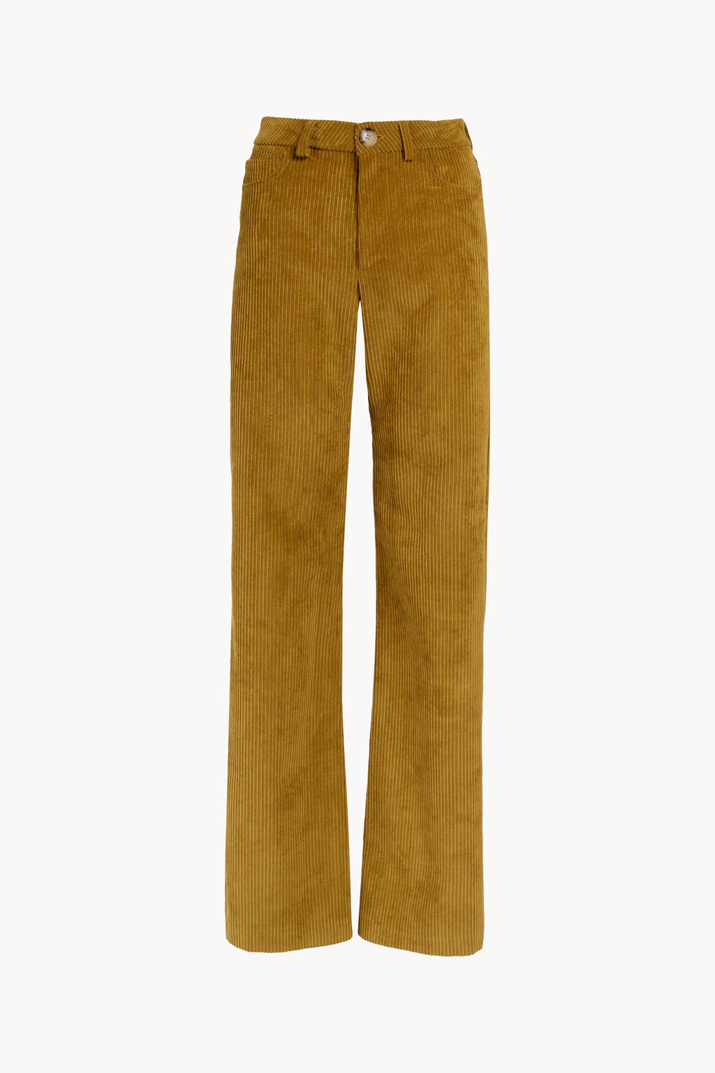 Mustard Corduory Palazzo Pants