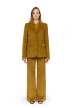 Blazer in velluto a coste