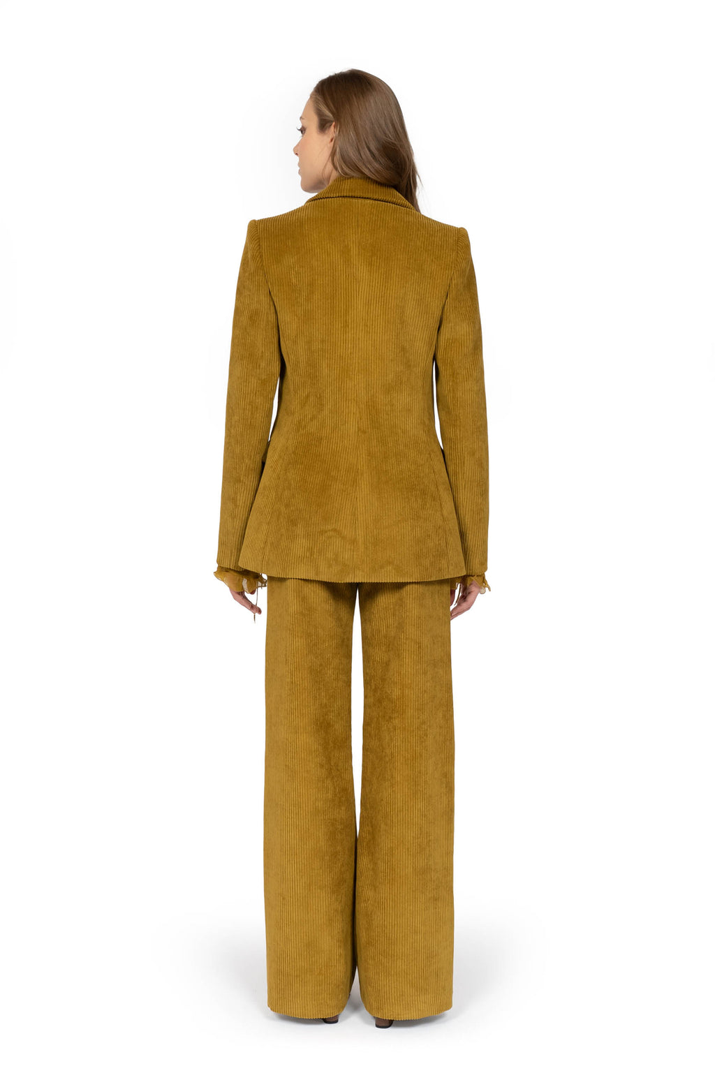 Blazer in velluto a coste