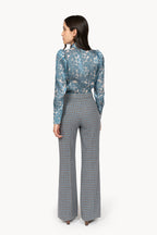 Colored Pie Poule Tailored Trousers