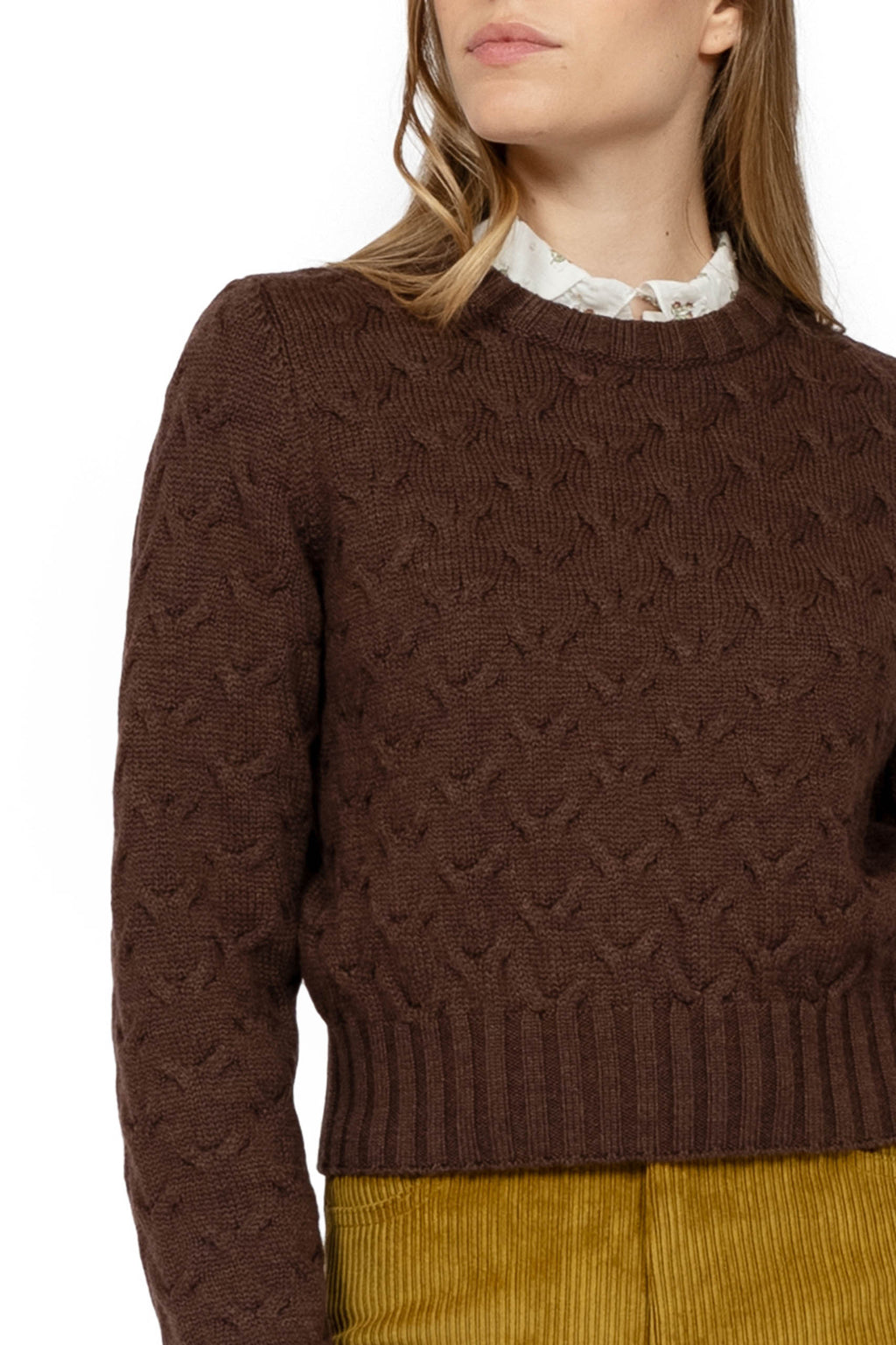 Maglione lavorato a maglia