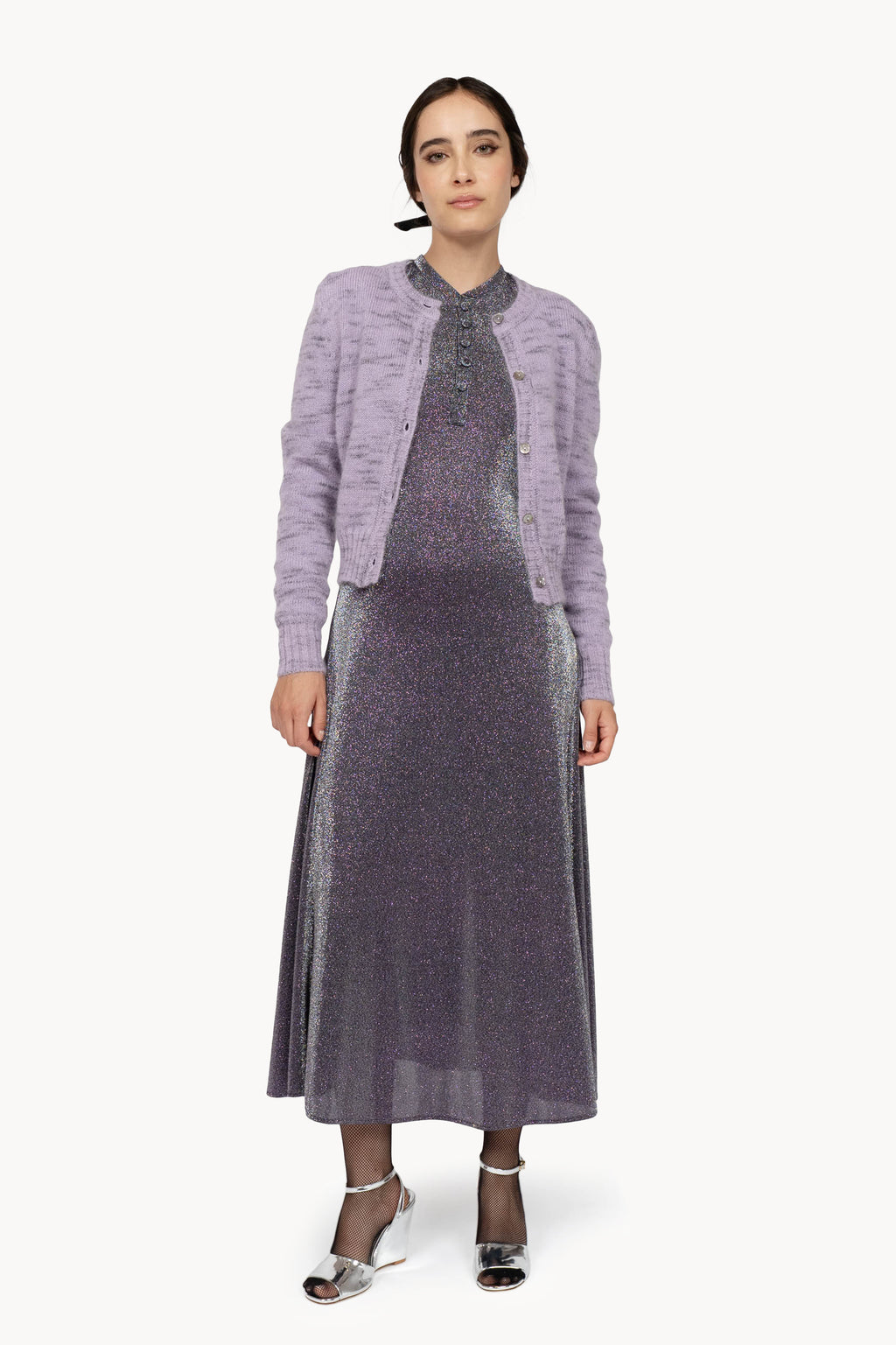 Cardigan Mélange Lilla
