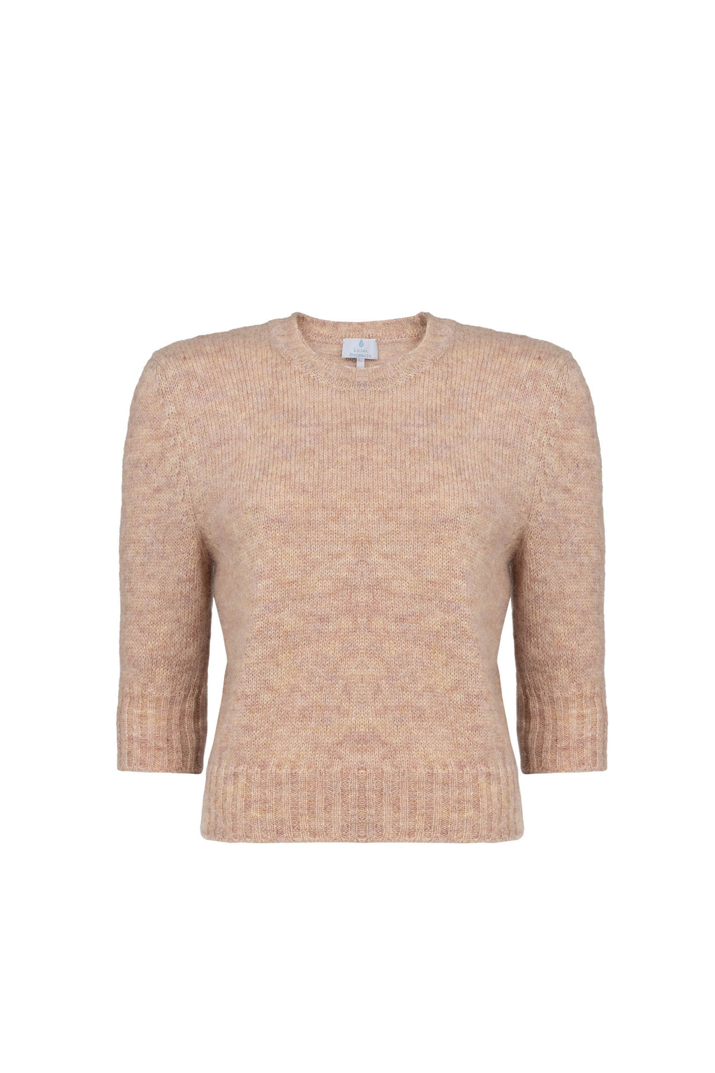 Maglione Rosa a Maglia Fine