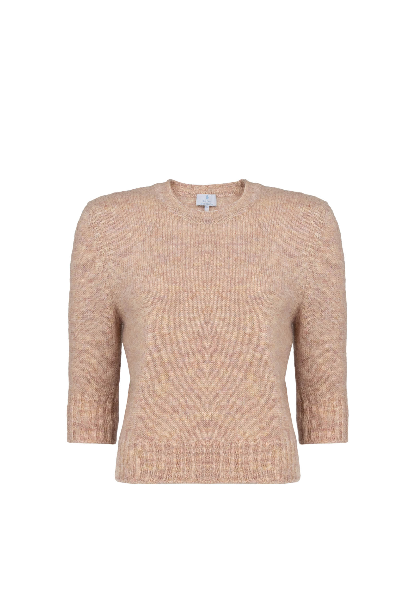 Maglione Rosa a Maglia Fine