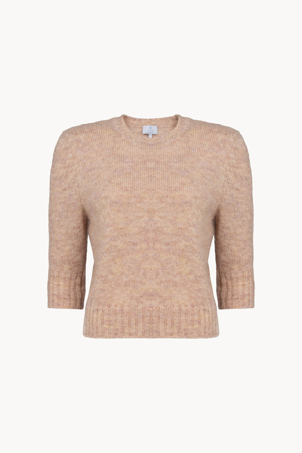 Maglione Rosa a Maglia Fine