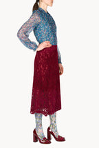 Chiffon Micro Anemones Shirt