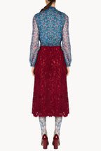 Chiffon Micro Anemones Shirt