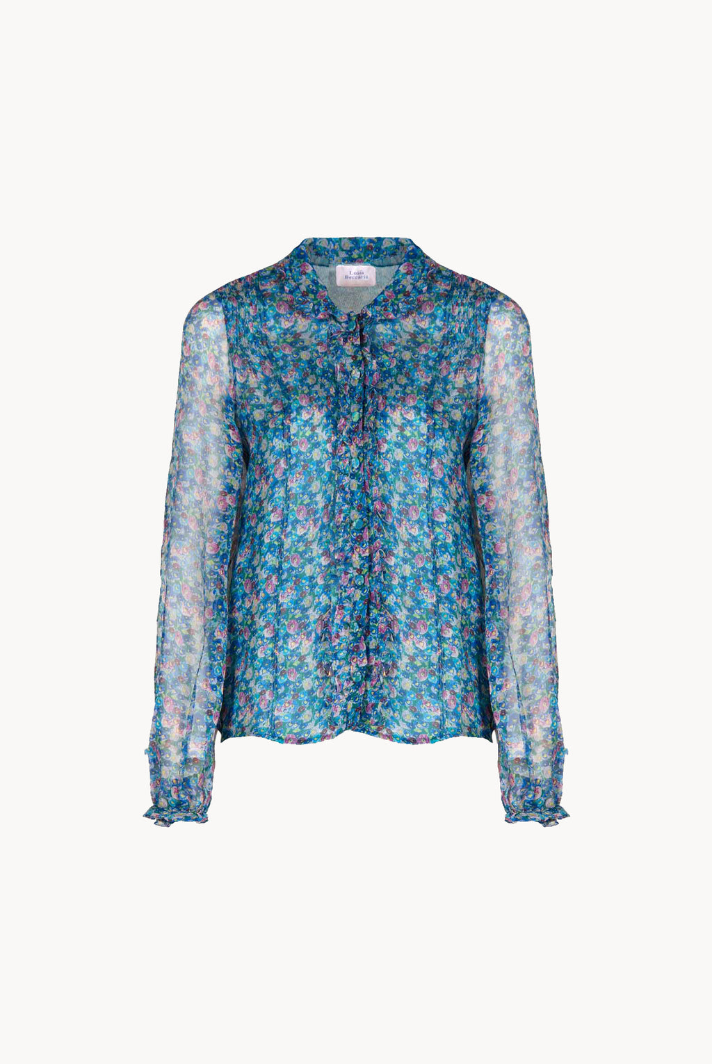 Chiffon Micro Anemones Shirt