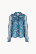 Chiffon Micro Anemones Shirt