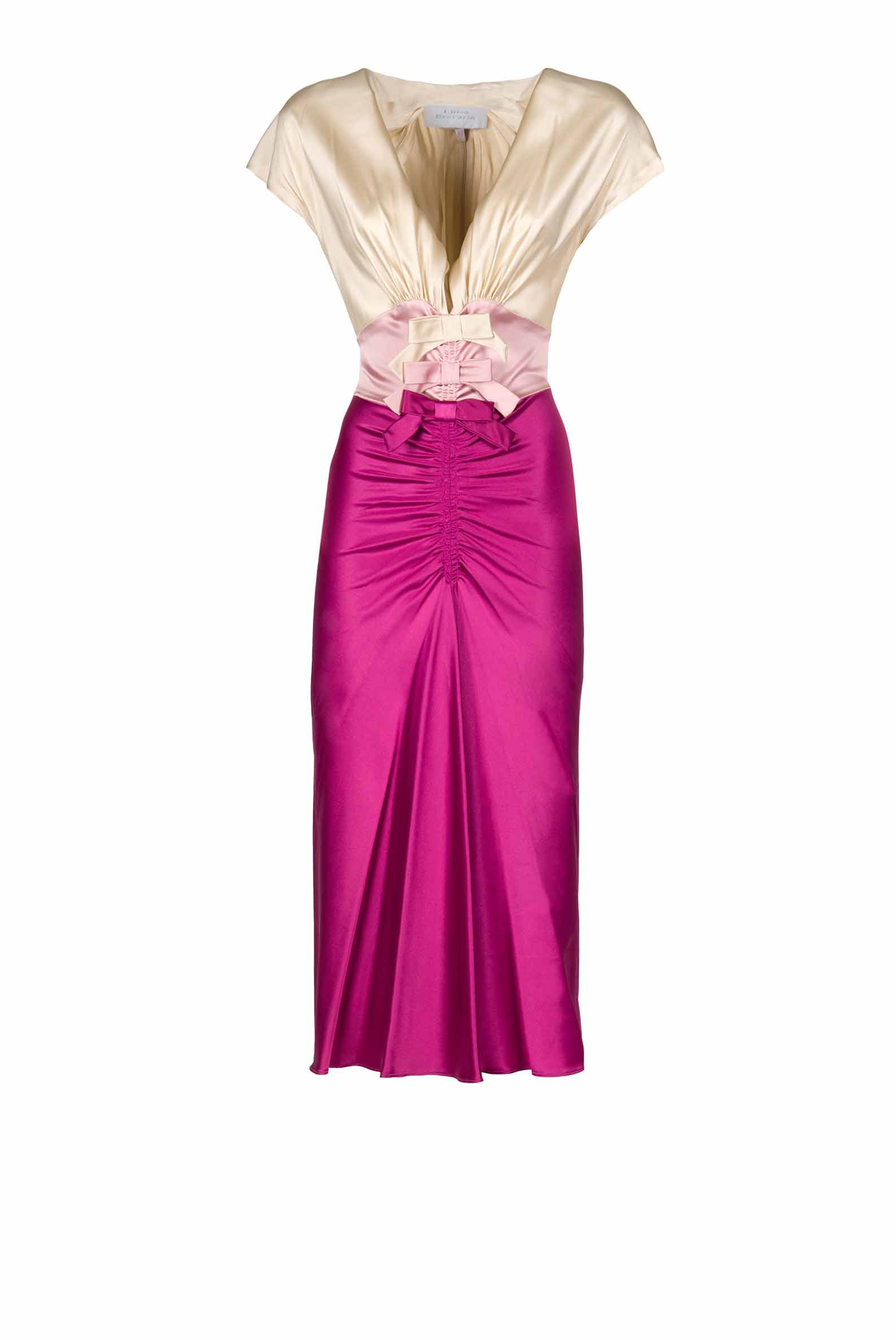 Abito kimono in satin