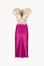 Satin Kimono dress