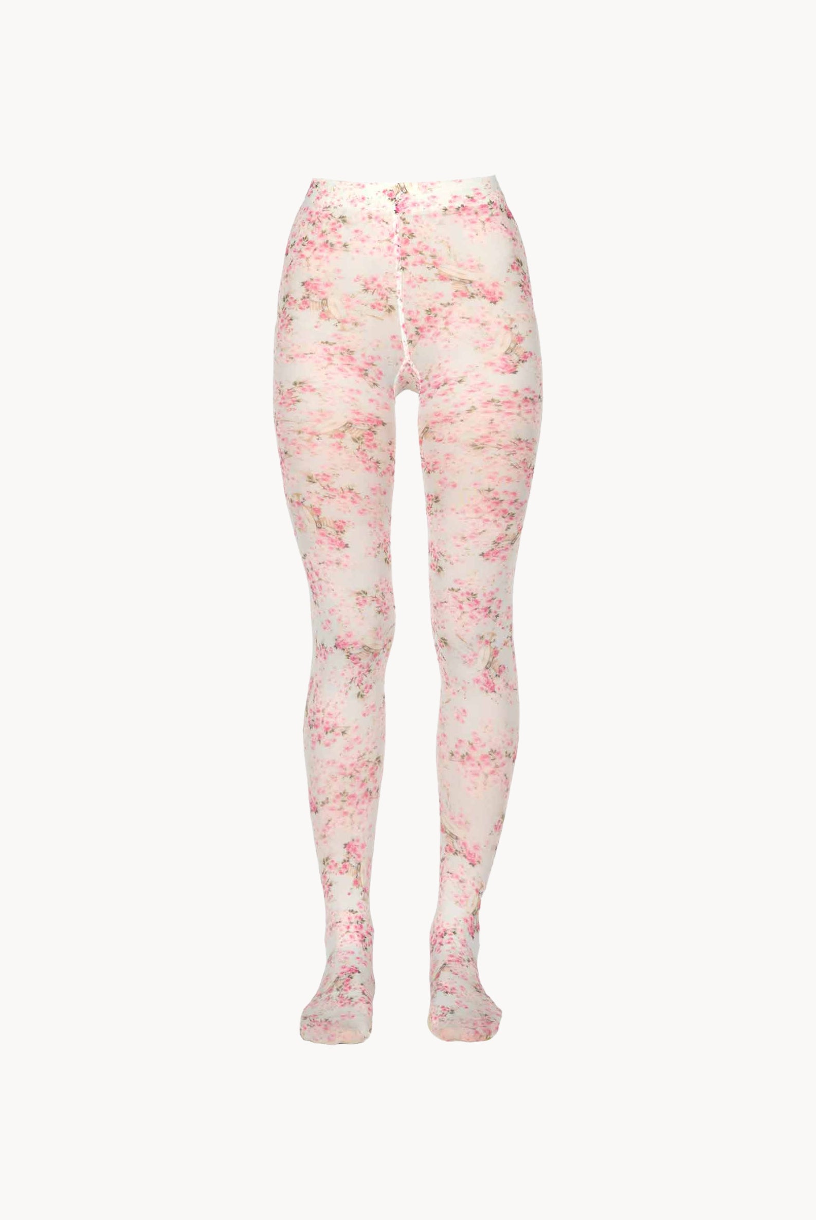 Collant in jersey con boccioli di rosa ice
