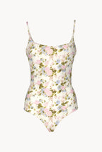 One-piece Swimsuit Blooming Roses Double Face