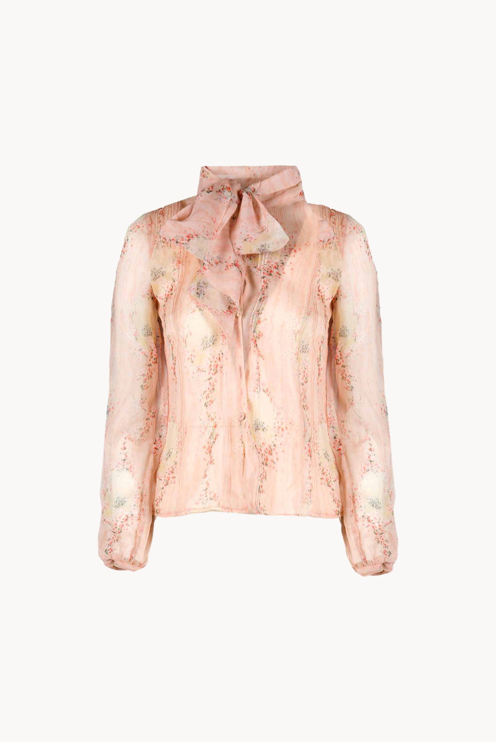 Camicia in chiffon Circle Of Roses con flake