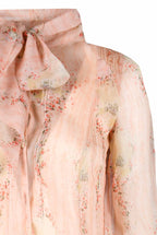 Camicia in chiffon Circle Of Roses con flake