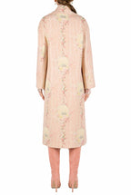Cappotto in lana Circle Of Roses con fodera coordinata