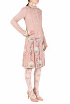 Boucle Lurex Jacket Pearl Embroidered
