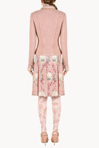 Boucle Lurex Jacket Pearl Embroidered