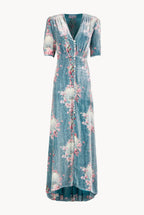 Bottoncino Devorè Circle Of Roses Dress