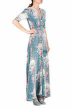 Bottoncino Devorè Circle Of Roses Dress