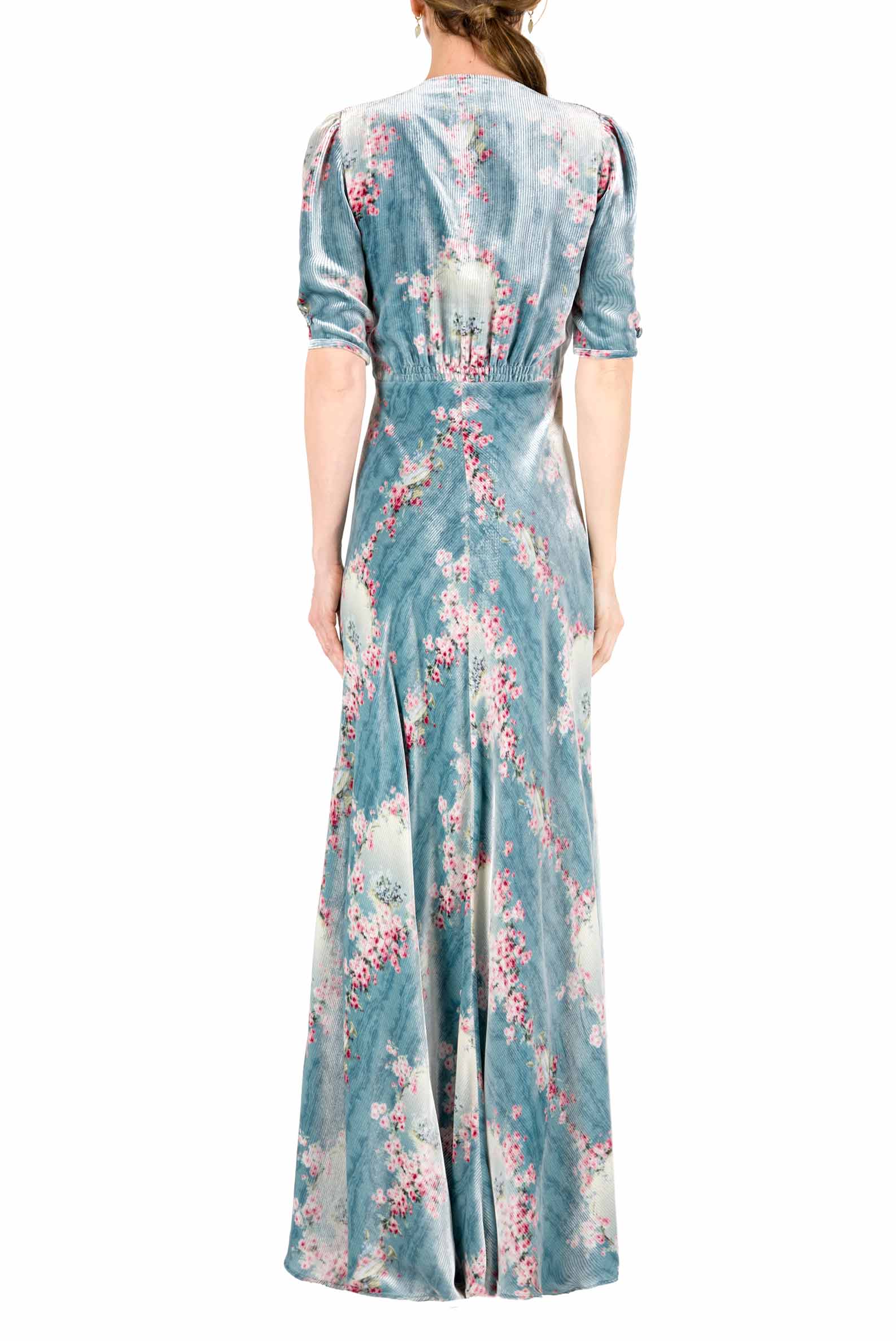 Bottoncino Devorè Circle Of Roses Dress