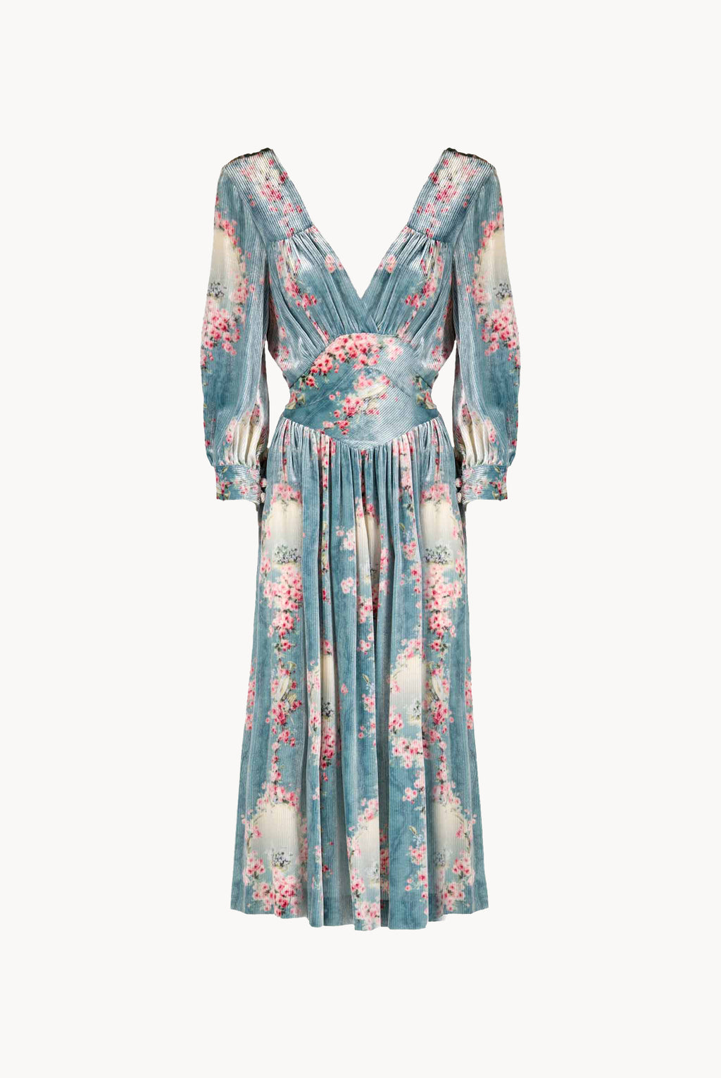 Devorè Three-Quarter Sleeve Dress