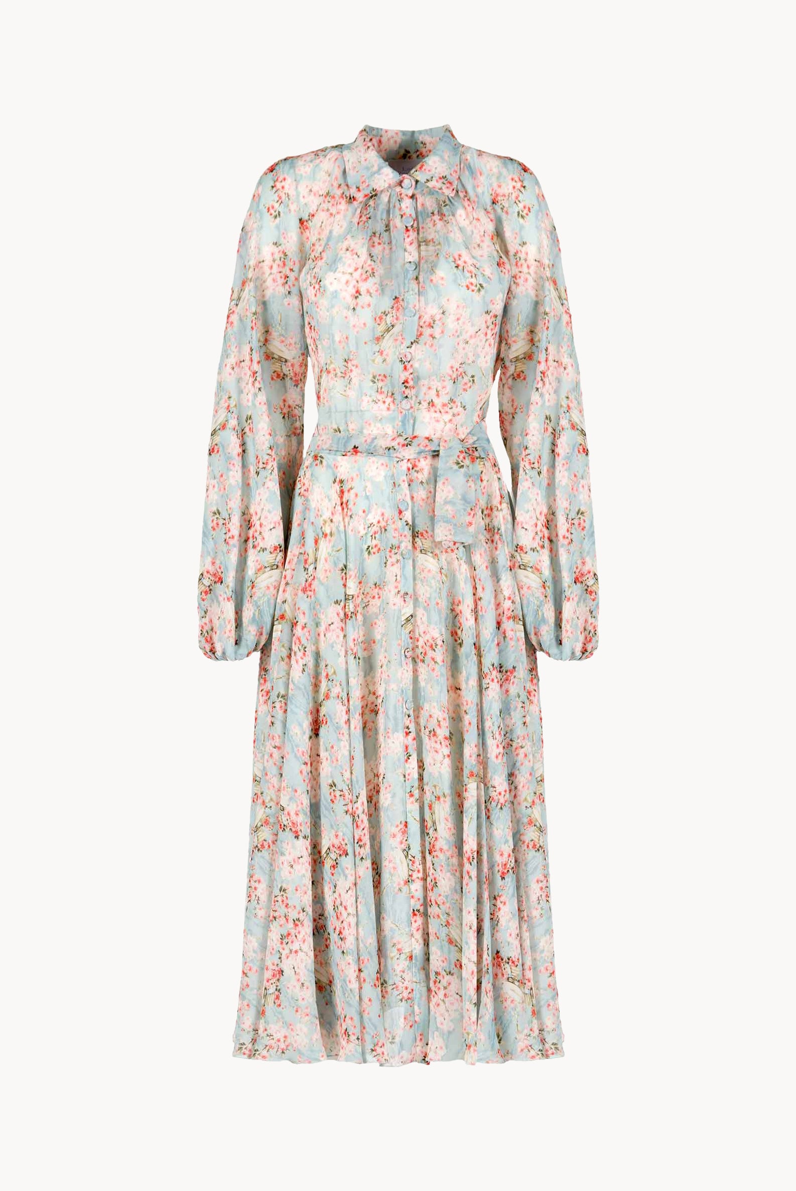Vestito in georgette Carlamaria Circle Of Roses