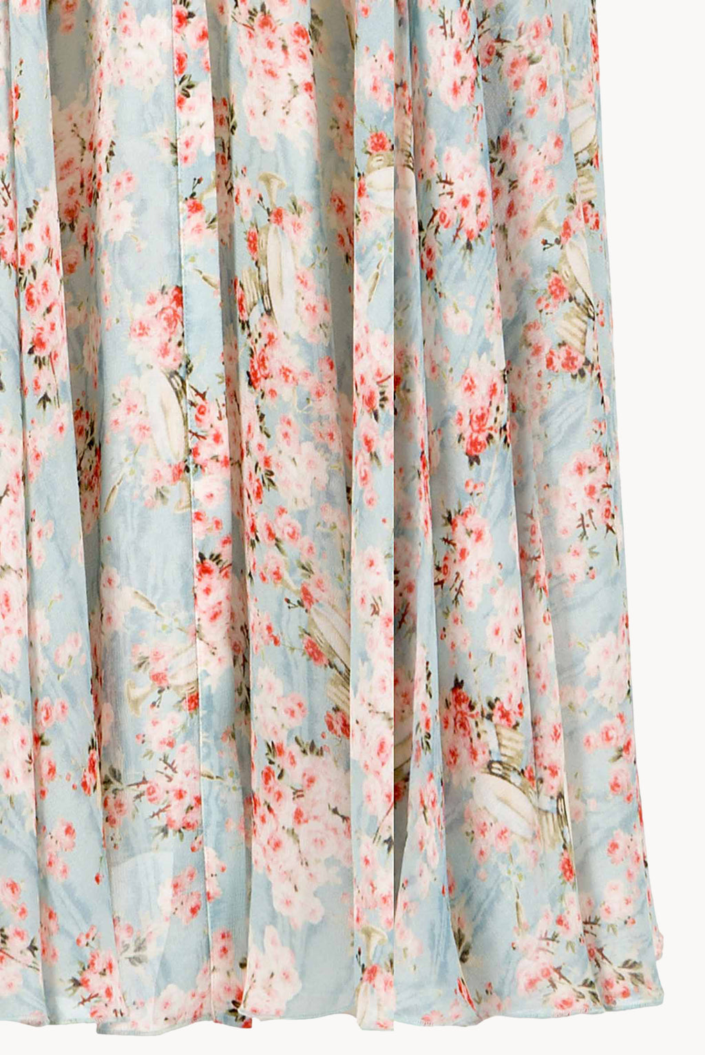 Carlamaria Georgette Circle Of Roses Dress