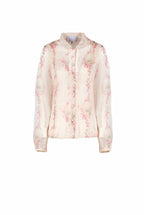 Camicia in chiffon Circle Of Roses