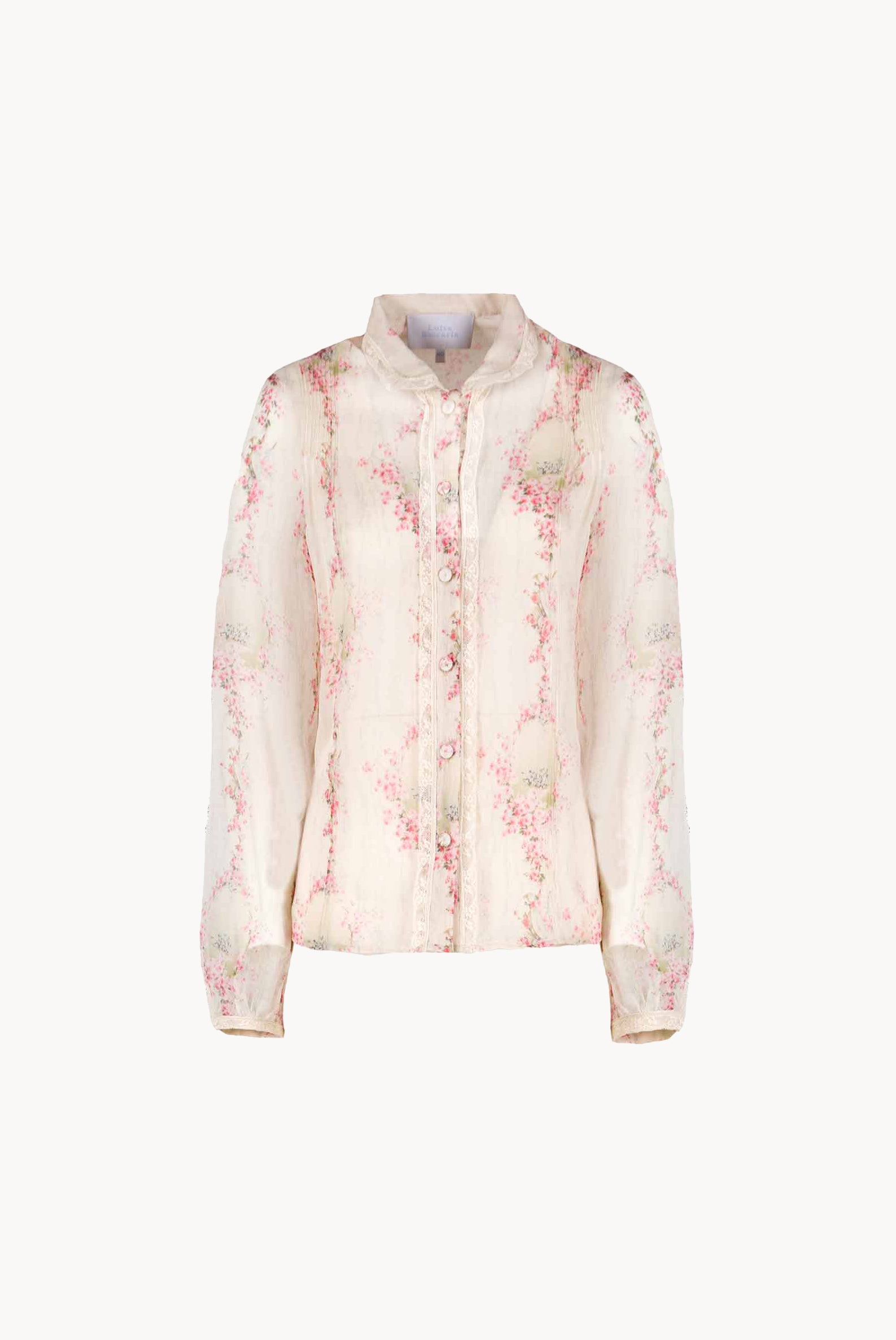 Camicia in chiffon Circle Of Roses