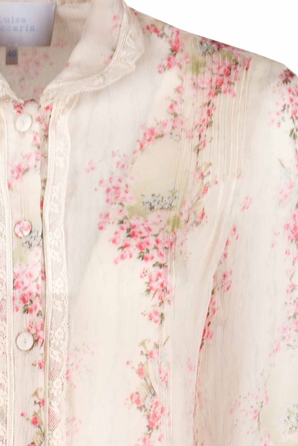 Camicia in chiffon Circle Of Roses