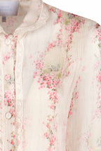 Camicia in chiffon Circle Of Roses