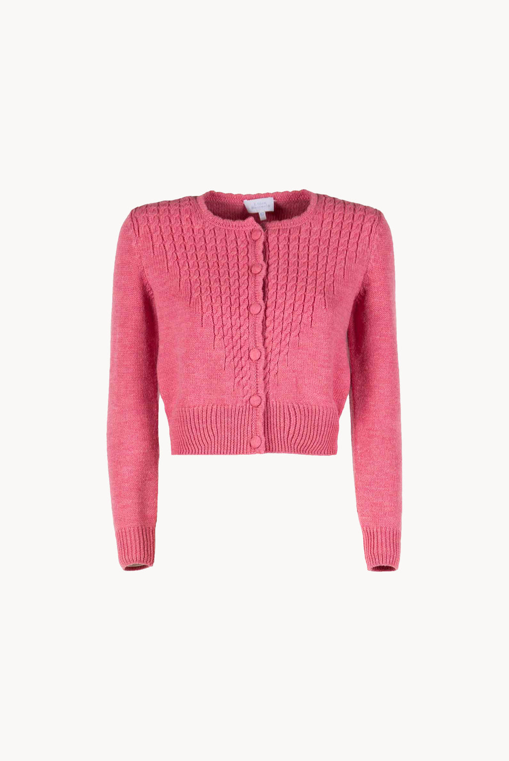 Cable Knit Cardigan With Buttons