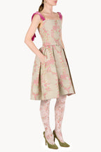 Brocade Mini Dress
