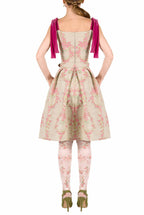 Brocade Mini Dress