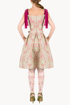 Brocade Mini Dress