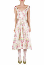Duchesse Dress Wide Neckline