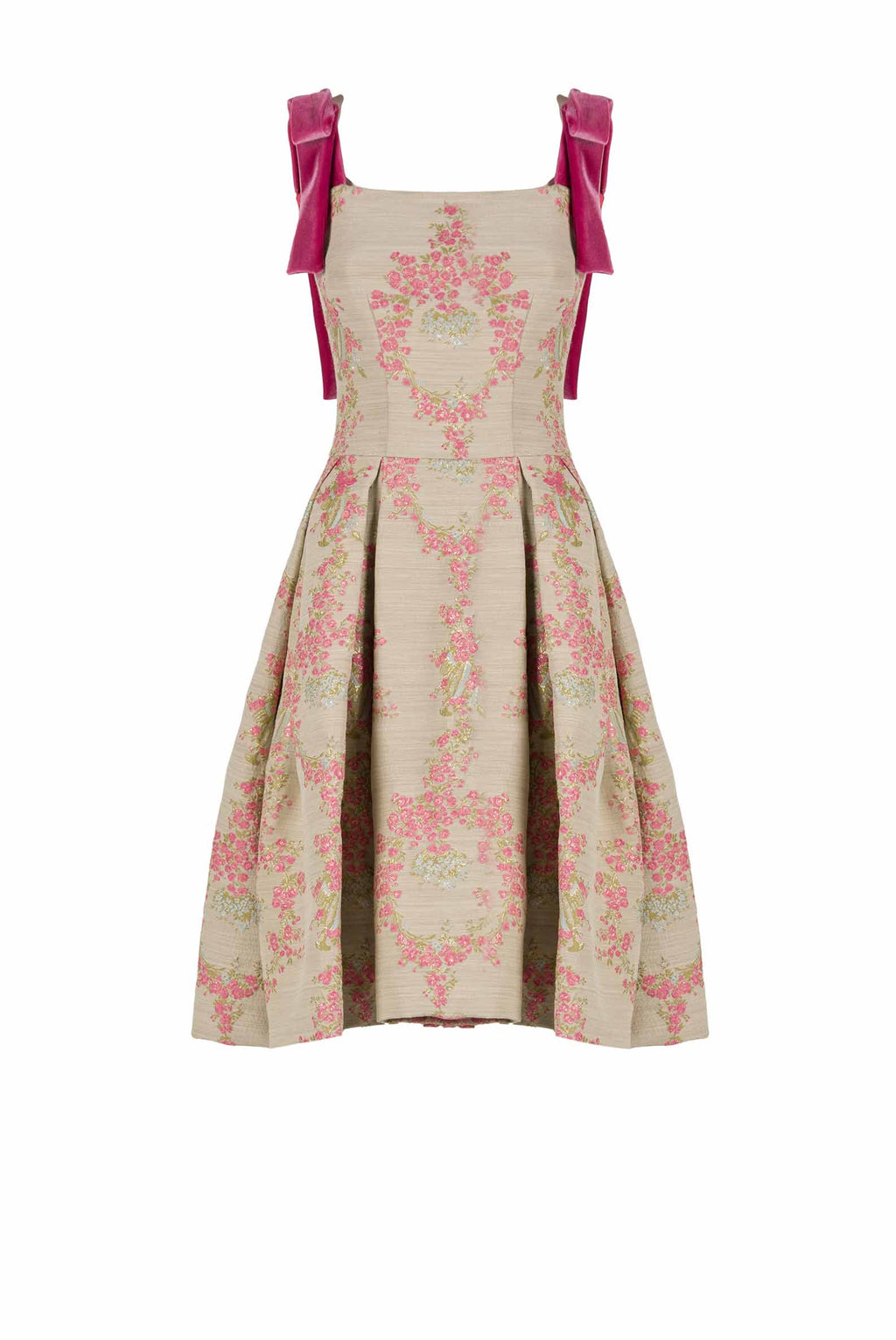 Brocade Mini Dress