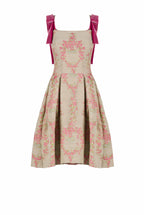 Brocade Mini Dress