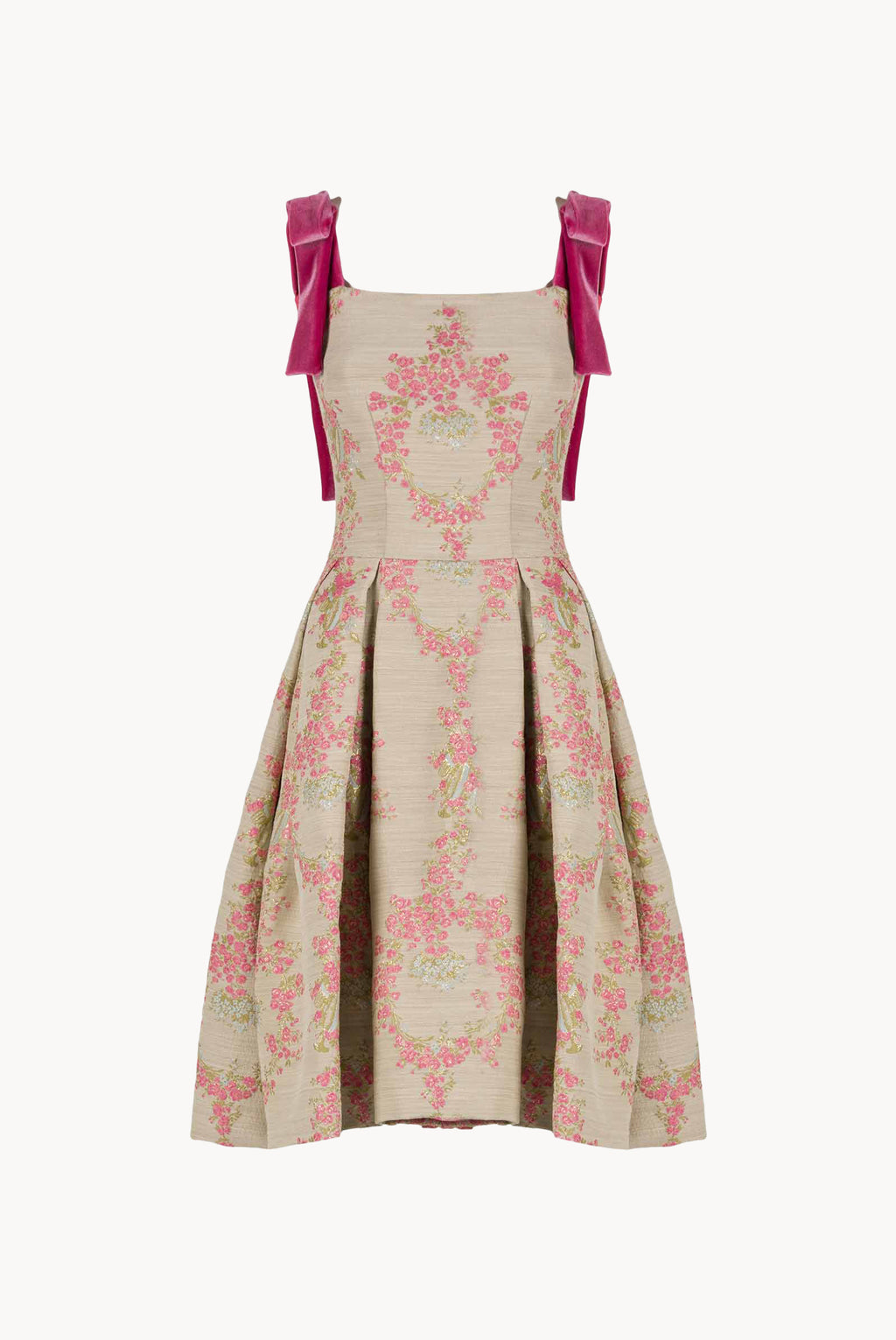 Brocade Mini Dress