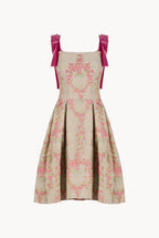 Brocade Mini Dress