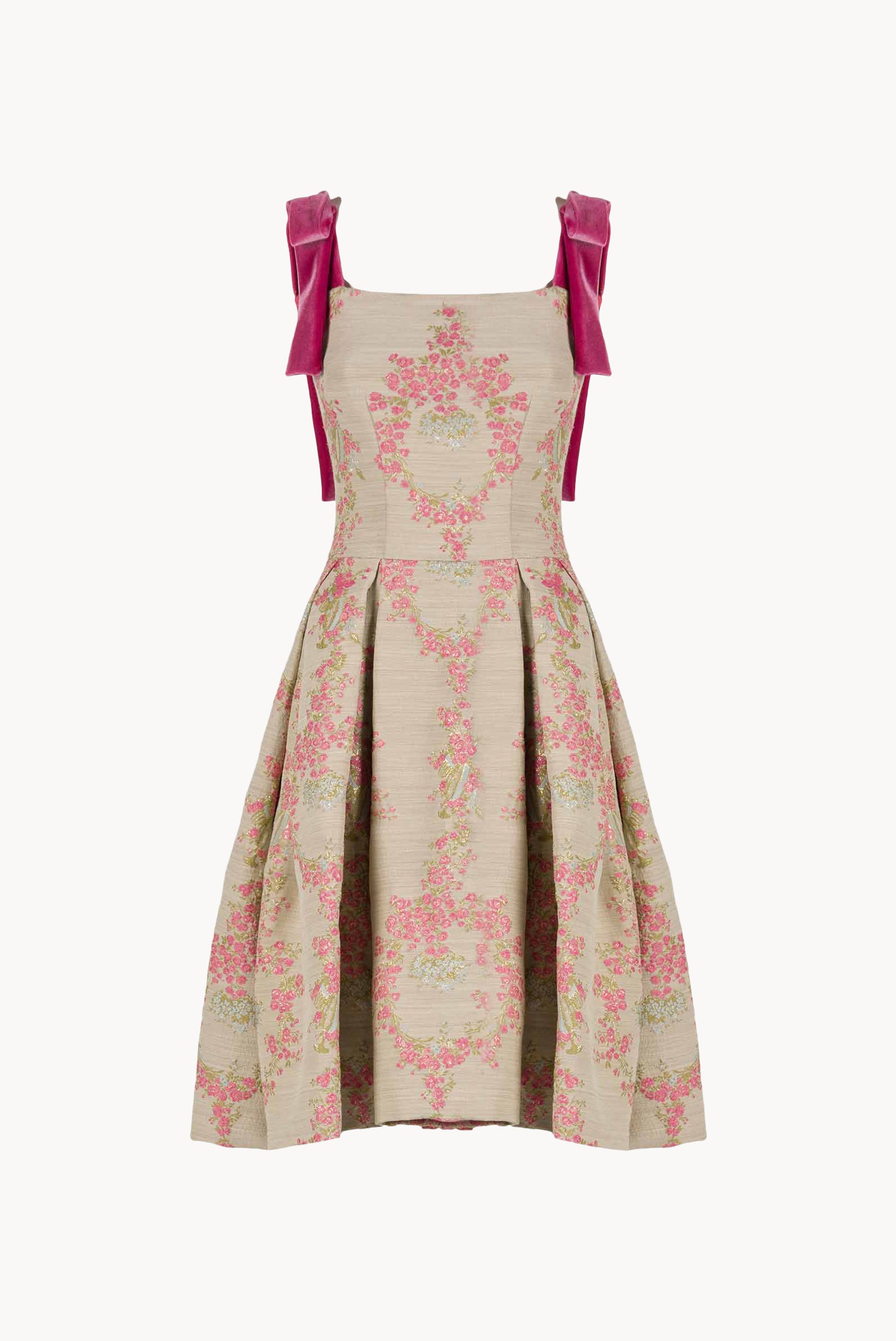 Mini abito in broccato