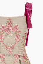 Brocade Mini Dress
