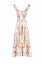 Duchesse Dress Wide Neckline