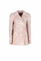 Giacca in lana stampata Circle Of Roses