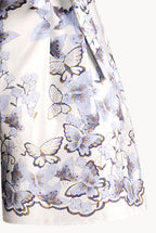 Butterfly Poplin Printed Shorts