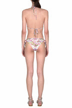 Bikini triangolo e slip rosa Monet