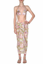Pareo lungo Monet rosa