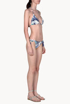 Triangle And Slip Bikini Capri