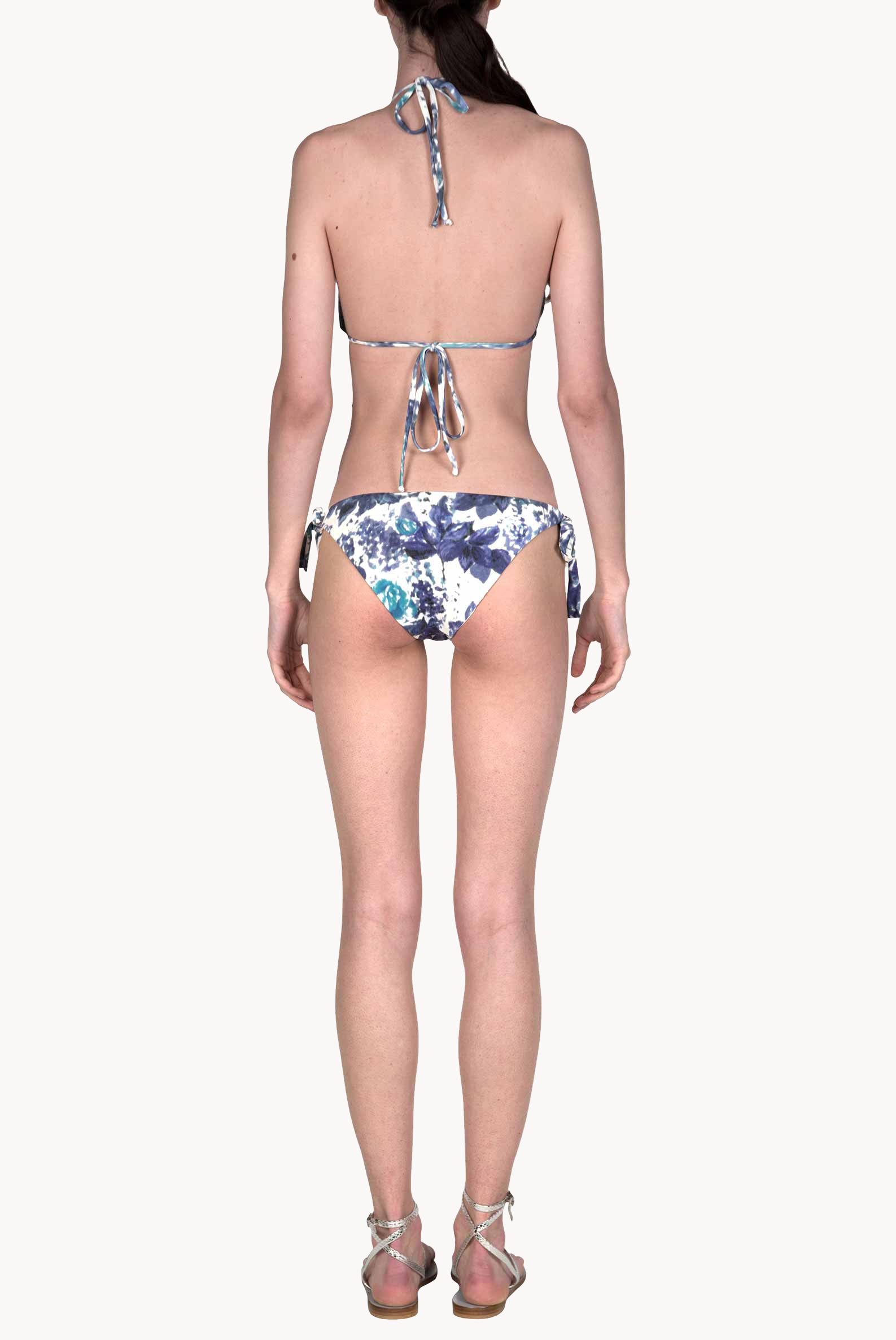 Triangle And Slip Bikini Capri